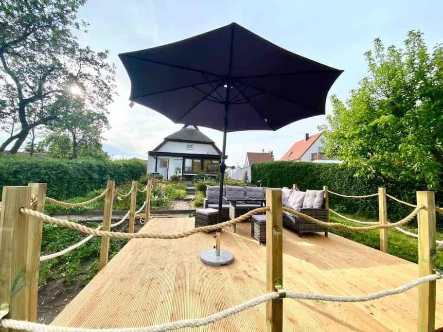 Ferienhaus Mit Wasserblick Auf Der Insel Usedom Krummin Zewnętrze zdjęcie